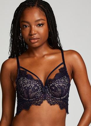 Hunkemoller marilee padded бюстгальтер бралет мереживний