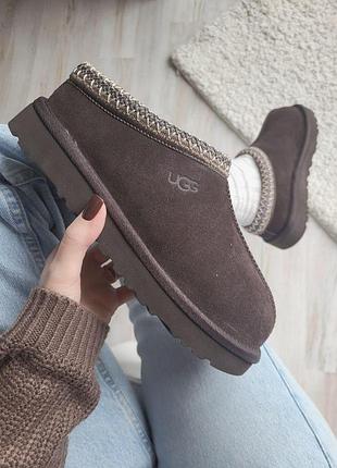 Женские коричневые угги ugg tasman brown х угг тасмен 37