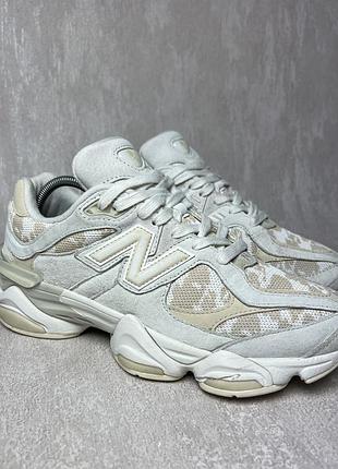 Кросівки new balance 9060 cream leopard