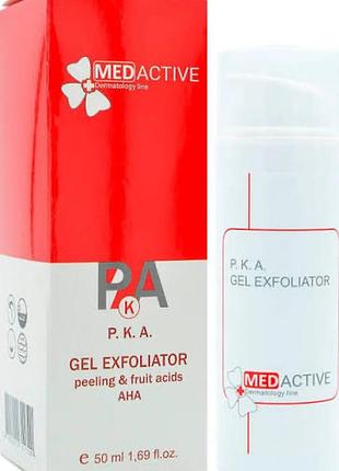 P.k.a. gel exfoliator  рeeling & gel гель - пілінг з фруктовими кислотами
