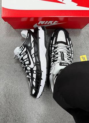 Nike p-6000 black white 8