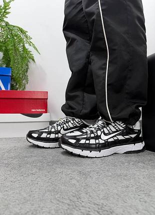 Nike p-6000 black white 4