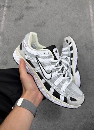 Nike p-6000 summit white grey