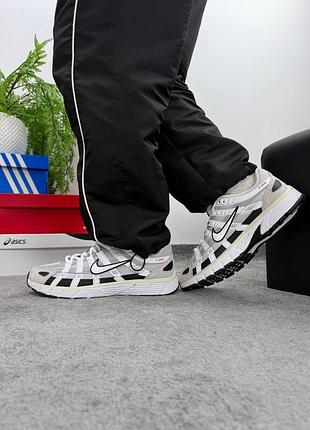 Nike p-6000 summit white grey 6