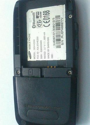 Мобильный телефон samsung sgh-e250 6