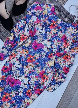 Літня сукня zara xs коротке плаття футляр бавовняна сукня в квітковий принт плаття зара маленького розміру