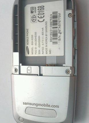 Мобильный телефон samsung sgh-e250 9