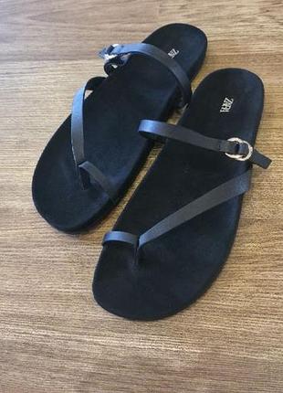 Шльопанці zara нові ,40 розмір,26 см устілка