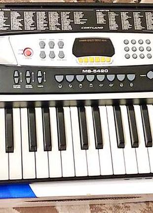 Синтезатор cortland ms-5420 - 4,5 октава, как новый