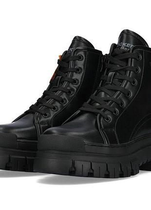 Черевики на масивні підошві чоловічі берци оригінальні dockers by gerli чорні черевики dockers 42р оригінальні