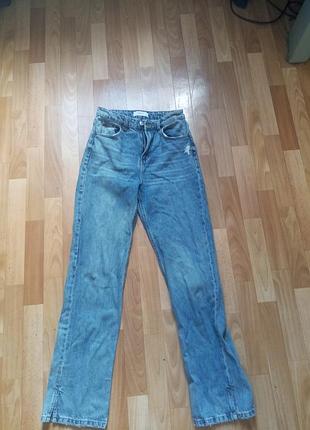 Стильные трендовые джинсы с разрезами reserved denim 💙