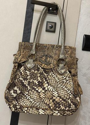 Just roberto cavalli vintage python style сумка оригінал