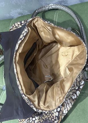 Just roberto cavalli vintage python style сумка оригінал 8