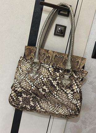 Just roberto cavalli vintage python style сумка оригінал 3