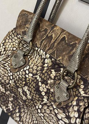 Just roberto cavalli vintage python style сумка оригінал 4