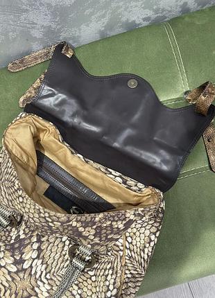 Just roberto cavalli vintage python style сумка оригінал 5