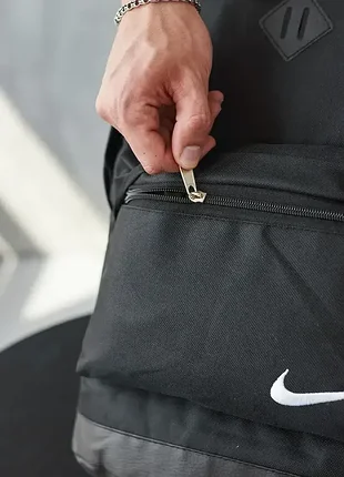 Комплект рюкзак черный мужской спортивный nike + сумка найк борсетка в комплекте 4