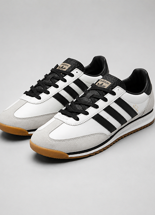 Кроссовки мужские adidas sl 72 wales bonner белые, натуральная кожа, 41–45