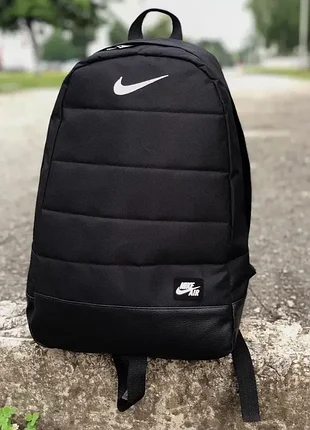 Комплект рюкзак черный мужской спортивный nike + сумка найк борсетка в комплекте 4
