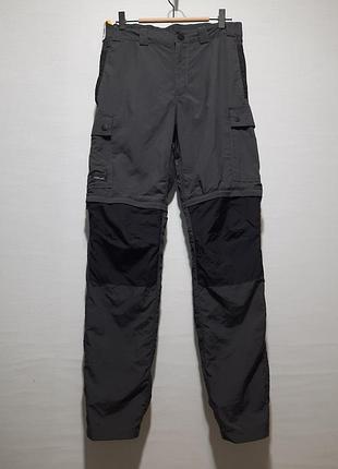 Брюки трансформеры forclaz 31/34 outdoor gorpcore military tactical легкие трекинговые