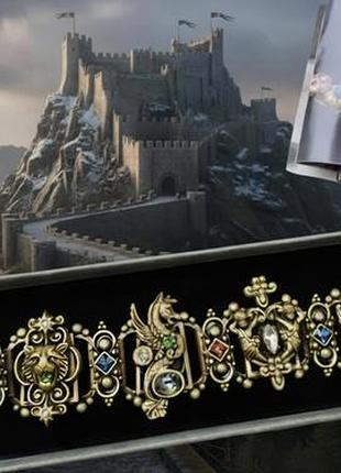 Абсолютний ексклюзив! дизайнерський браслет grand regalia від відомого американського бренду sweet romance jewelry. гра престолів