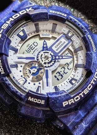 Годинник casio g-shock ga-110bwp-2a (лімітована серія китайський дракон)