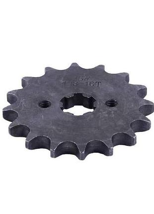 Звездочка передняя 16t cb-125/150 ybx ta-108-cb-125/150 (yb) тм tata