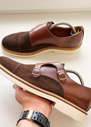 Новые мужские туфли-монки navyboot