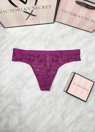 Кружевные трусики-стринги wear everywhere. pink. victoria’s secret. оригинал 🇺🇸