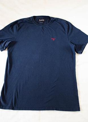 Barbour sports t-shirt футболка в темно-синьому кольорі оригінал! розмір xl