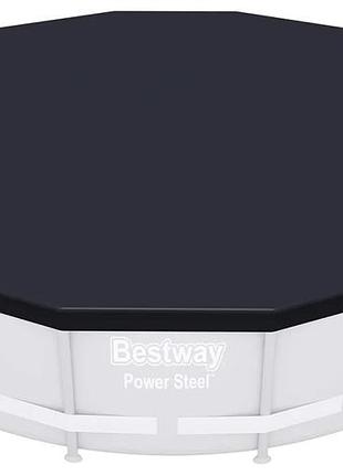Тент для каркасного басейну bestway 58248 (427 см, круглий)