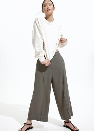 Новые широкие брюки, брючки, брюки кюлоты h&amp;m. новая коллекция!