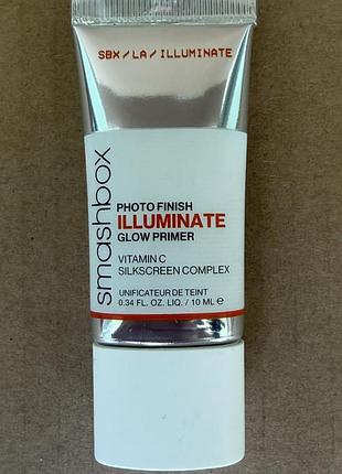 Smashbox photo finish illuminate glow primer праймер для обличчя 10ml
