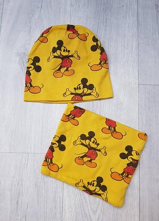 Демисезонный комплект talvi шапка и хомут