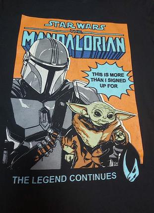 Официальная футболка star wars the mandalorian / мерч звездные войны мандалорец