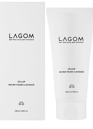 Средство для умывания
lagom cellup micro foam cleanser 120 ml