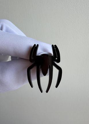 Пін значок металевий брошка людина павук «символ людини-павука (spider-man) marvel – чорний павук»