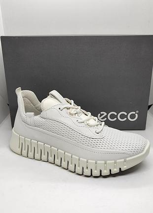 Кожаные кроссовки ecco gruuv оригинал
