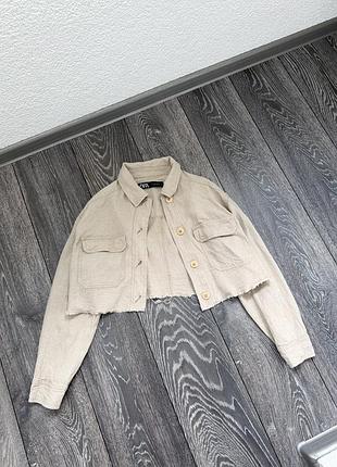 Сорочка від zara льон
