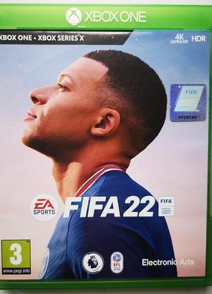 Fifa 22, б/в, англійська версія - диск для xbox series x / xbox one