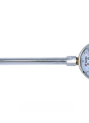 Манометр для колес грузовых авто l=140мм, р=0-15bar (220 psi) (пр-во yato)