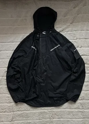 Nike (l) cyclone running jacket vintage легка вітровка чоловіча спорти