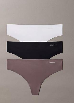 Трусики calvin klein безшовні стрінги оригінал р. л