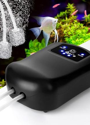 Акумуляторний компресор для акваріума 4 вт (2600 mah)