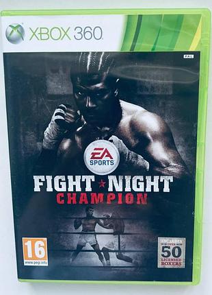 Fight night champion, б/у, английская версия - диск для xbox 360