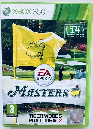 Tiger woods pga tour 12 the masters, б/у, английская версия - диск для xbox 360