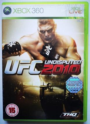 Ufc 2010 undisputed, б/у, английская версия - диск для xbox 360