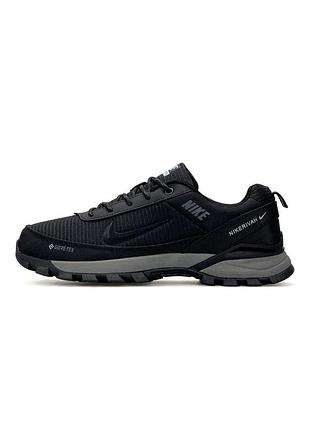 Nike rivah black grey 6