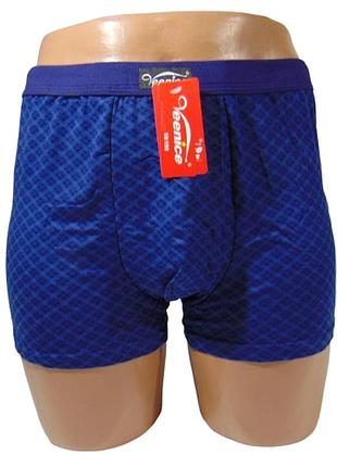 Трусы боксеры 6xl(60) темно-синие veenice 16304