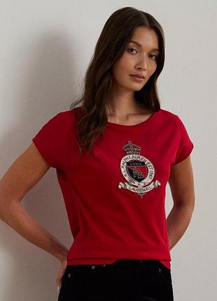 Жіноча футболка ralph lauren з логотипом